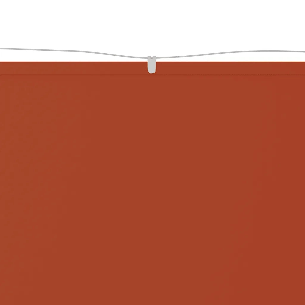 Paravento Verticale Terracotta 100x1000 cm in Tessuto Oxford 148358