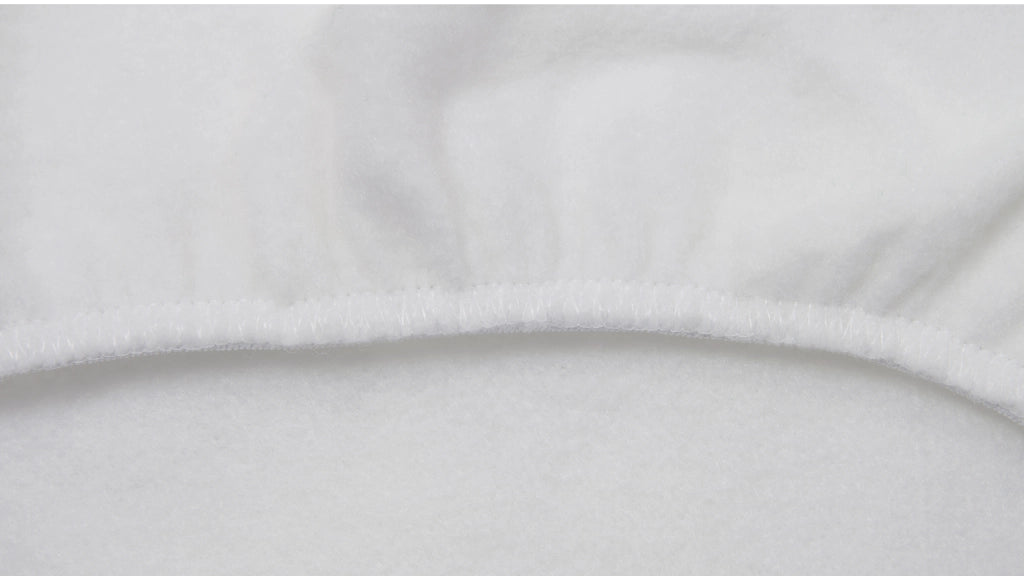 Copritavolo Mollettone SalvaTavolo SottoTovaglia Protezione Macchie Feltro Bianco Elastico Sul Bordo Made In Italy - 90x200 - Bianco