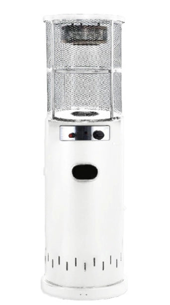 Ke grill ke52903/w stufa fiamma fungo per esterni colore bianco gas bombola trasportabile potenza 7 kw