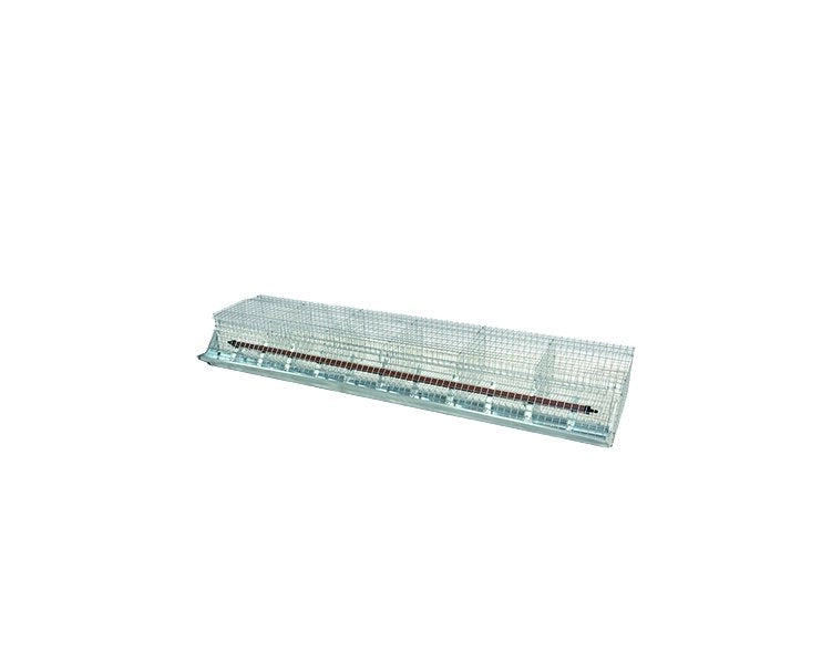 GABBIA PER CONIGLI INGRASSO otto fori cm 200x40x30h