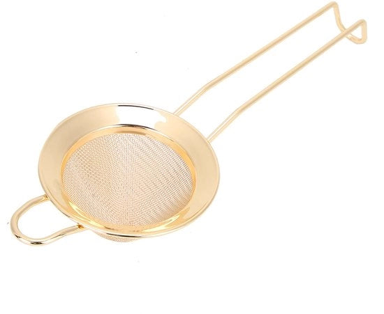 Set di setacci per polvere in acciaio inossidabile - Filtri per setacciatura - Dimensioni 21,5 x 8 cm - Set di setacci per polvere