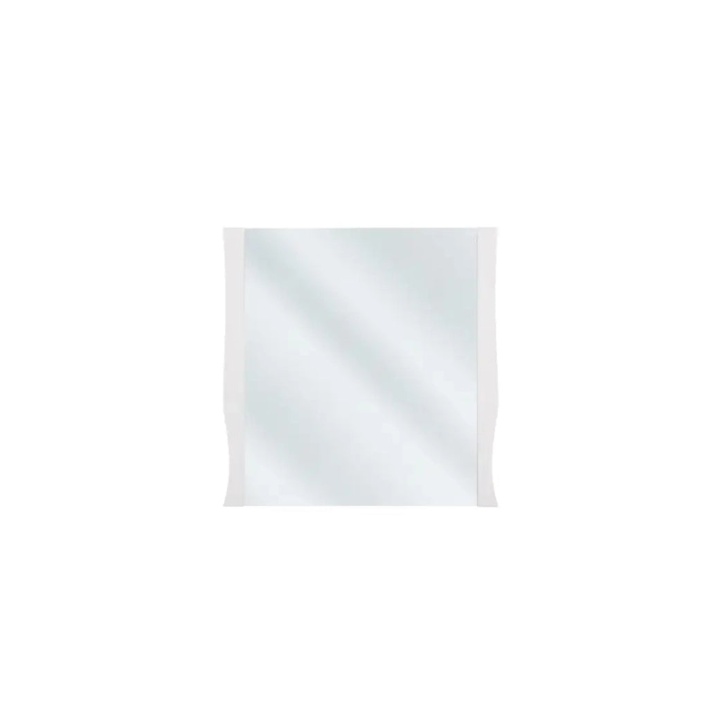 Specchio bagno bianco quadrato 80x80 cm cornice sottile 2 cm design