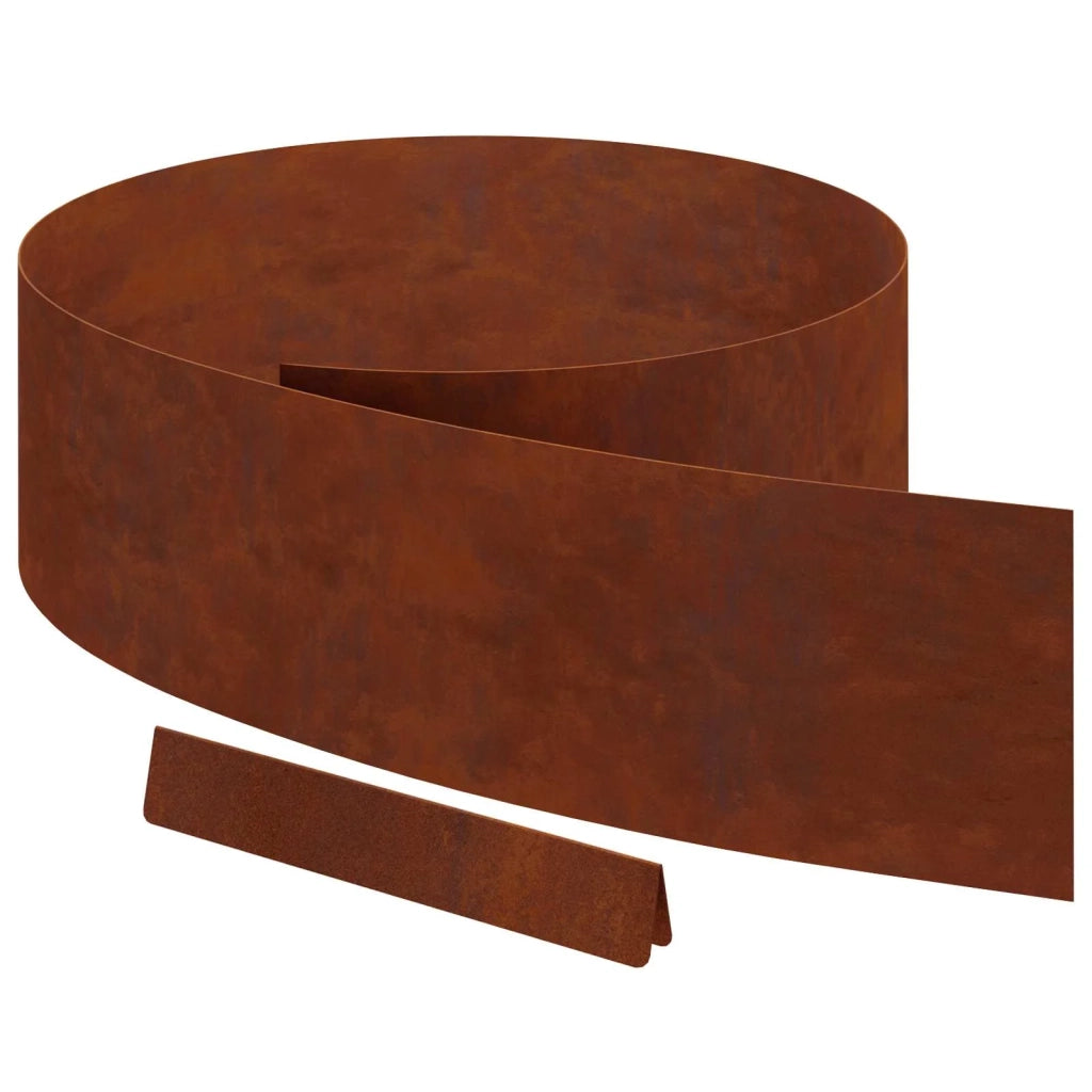 Bordura per Prato Ruggine 450 x 0,05 x 20 cm 868032