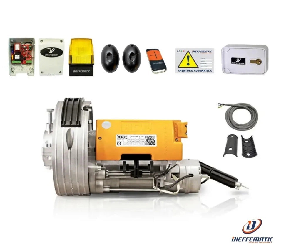 KIT AUTOMATISMO ACM X SERRANDA AVVOLGIBILE 170KG 230V SARACINESCA ELETTRICA