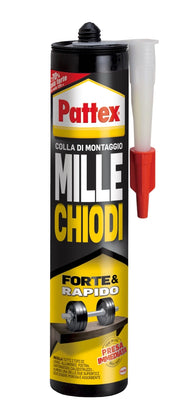 Henkel COLLA PATTEX MILLE CHIODI FORTE&RAPIDO CARTUCCIA  gr. 400 12.00 pz