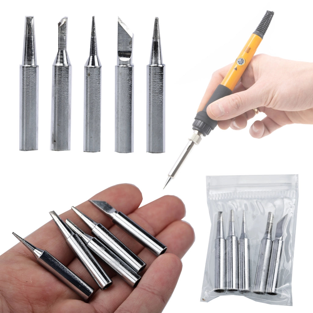 Set di Punte per Saldatura 900M (I+B+K+2.4D+3C) – Precisione e Versatilità | Ø 6mm, L 26mm