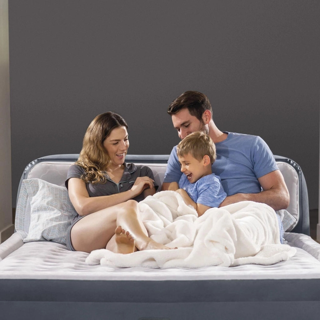 Intex Materasso Dura-Beam con Schienale Tecnologia Fiber Tech con Pompa elettrica