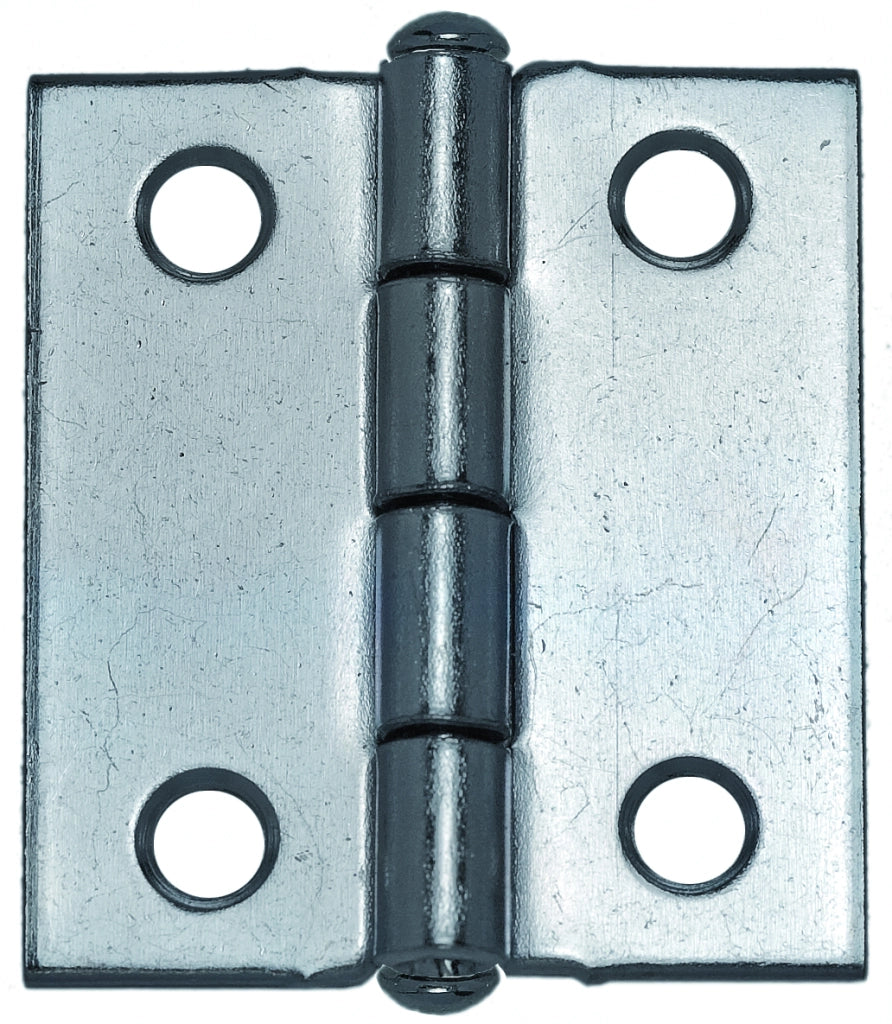 CERNIERA MEZZA LARGA PESANTE PERNO FISSO IN ACCIAIO ZINCATO  mm. 63,5x44 24.00 pz