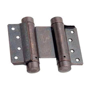 CERNIERA A MOLLA DOPPIA AZIONE 75 mm - Ottonata - 2 pezzi