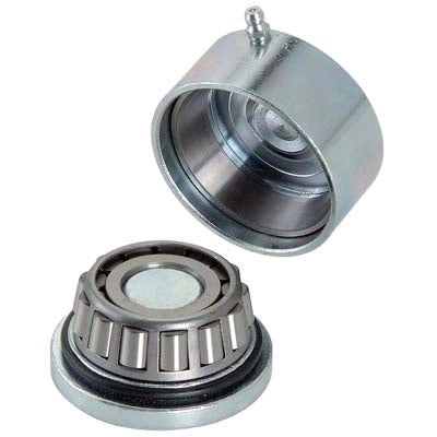 PIASTRA A SALDARE 346 COMBI  ZINCATA + CUSCINETTO A RULLI MM 68