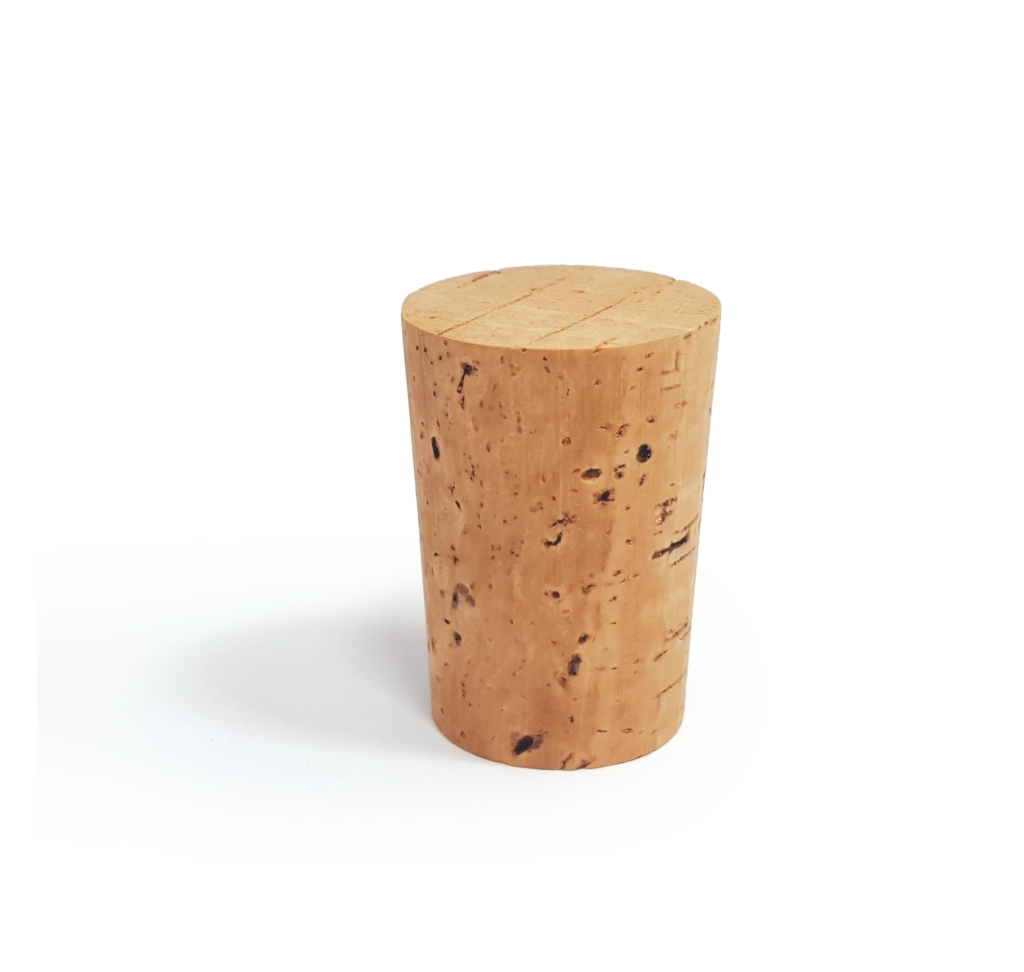 TAPPO IN SUGHERO CONICO 23x18 mm - confezione 10 pezzi