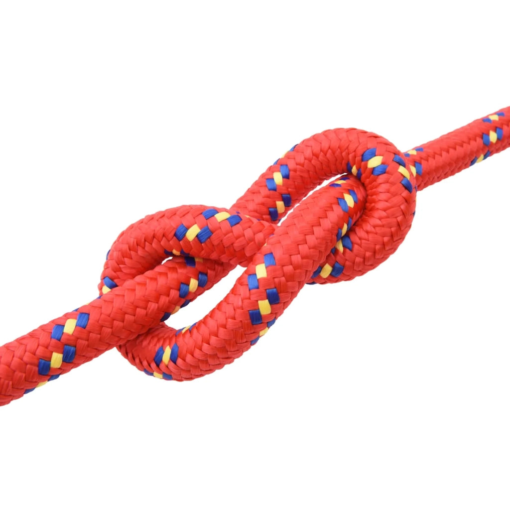 Corda | Fune da Barca 25 m 3 Rosso PP