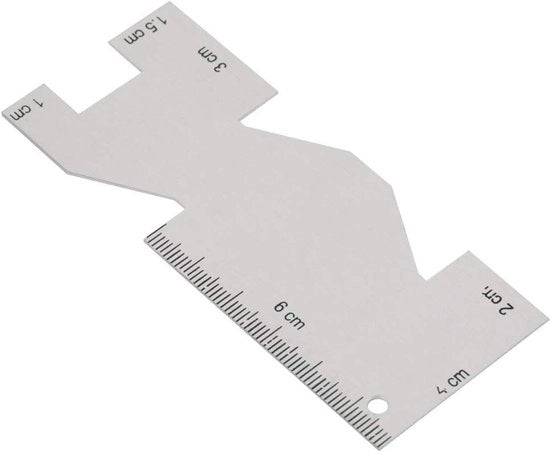 Rullo per Quilting in Metallo - Duraturo e Flessibile - per Attività di Cucito - Rullo per Quilting Preciso - 30 cm - Quilting