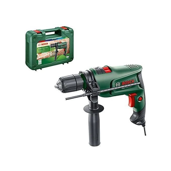Bosch 0603133000 EasyImpact 600 Trapano a Percussione 600 W Mandrino 13 mm con Valigetta colore Verde