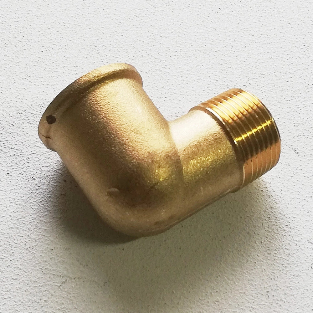 Gomito curva da 1/2 mf in ottone