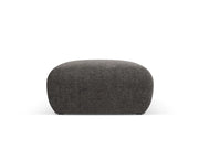Cosmopolitan Design - Pouf "Nolio" in ciniglia grigio 