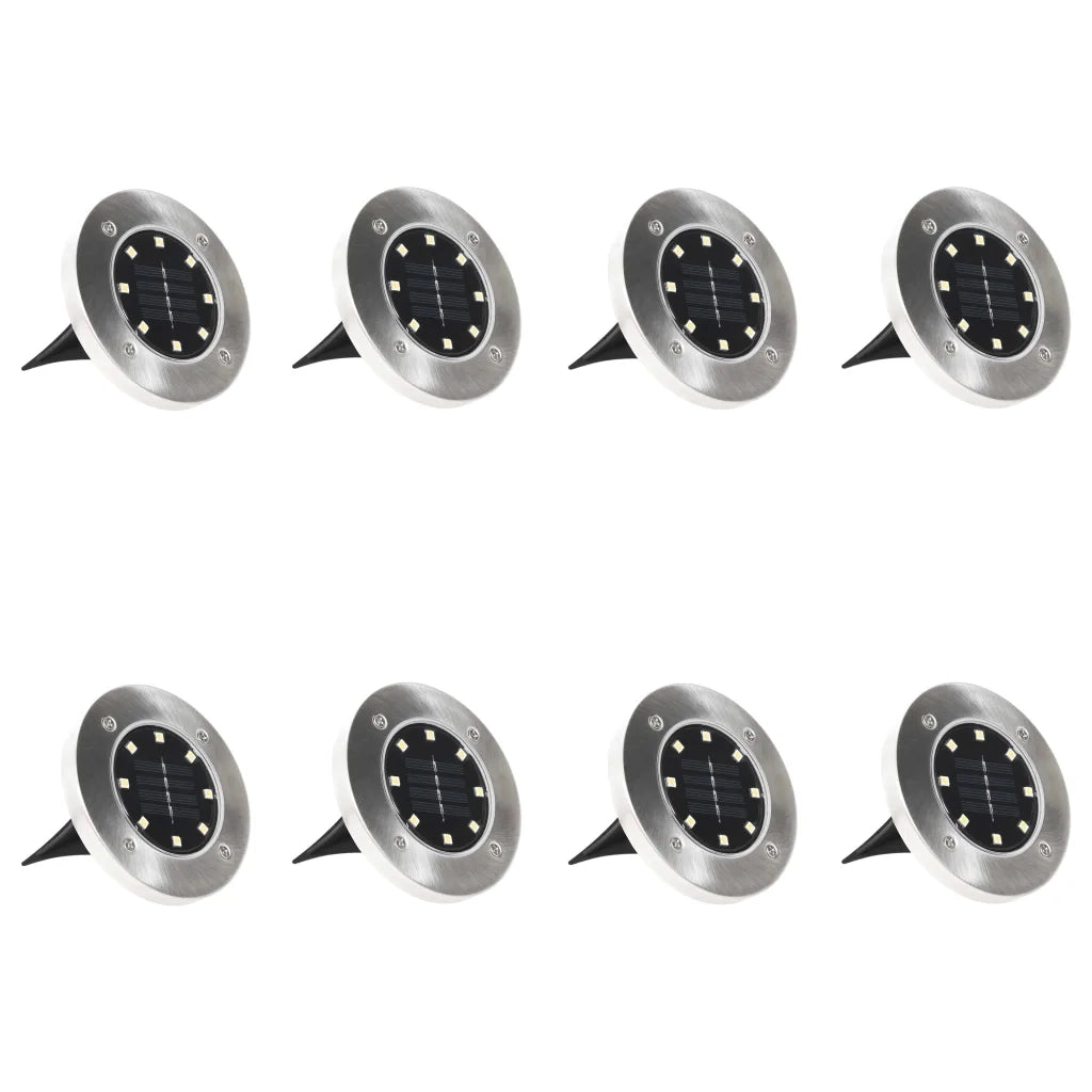 Lampade Solari da Terra 8 pz Luci a LED Colore RGB 315695