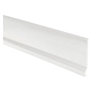 BATTISCOPA RESINA ESPANSA 85x9 mm  - bianco- 10 pezzi  - COLOREA