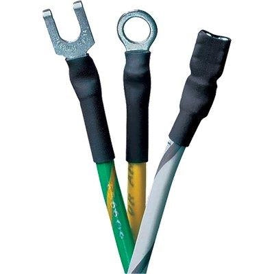 GUAINA TERMORESTRINGENTE - NERO MM  4,8-2,4 CF=MT 12- 1 confezioni