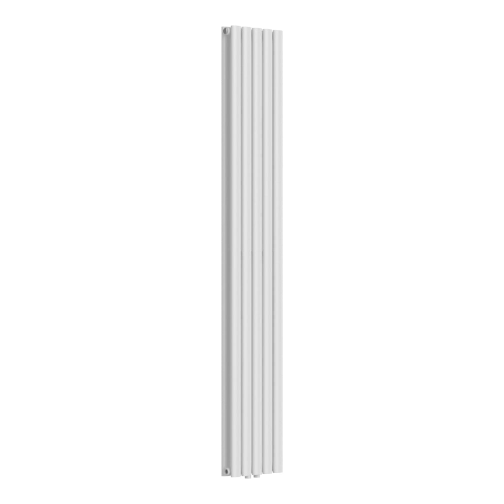 Termosifone Nore ad Acqua Calda Pannello Doppio con Elementi Tubolari 180 x 30 cm Bianco [neu.haus]