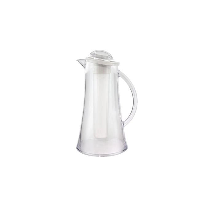 ILSA 2505 Ametiste Caraffa 2 L con Coperchio e Refrigeratore in MS e Polipropilene colore Trasparente