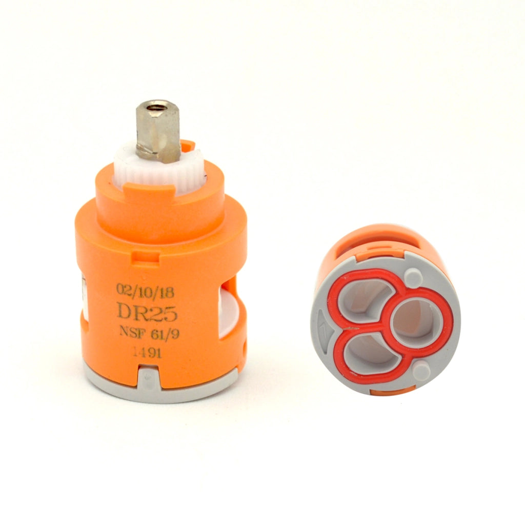 DEVIATORE ROTATIVO A 2 VIE MOD. DR 25 D. 25- Diam. 25 mm- FAIDF- pezzi 1