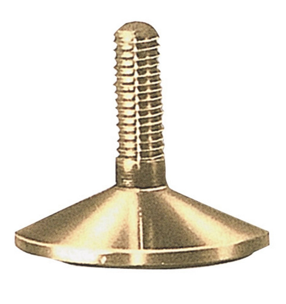 10pz piedino fisso in ottone,filettatura 10 ma diametro 60 mm cod:ferx.10121