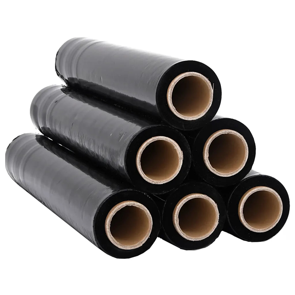 Film Estensibile 6 pz Nero 20 μm 50 cm x 300 m 4104880