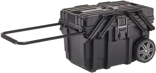 Boukkoffer 15G - Materiale in plastica duraturo con contenitori regolabili, 64,6 x 37,3 x 41 cm