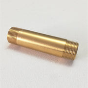 Tronchetto vite da 1/2 x 100mm di prolungamento in ottone