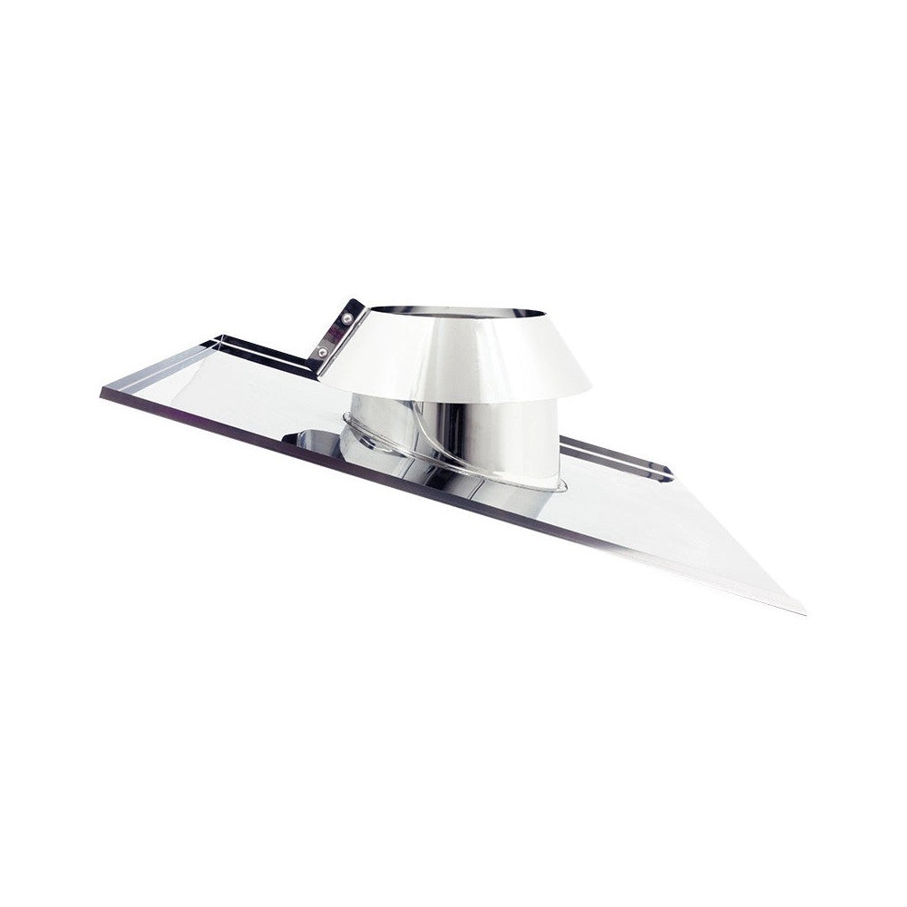 Faldale inclinato da 300mm in acciaio inox 6 decimi aisi 304