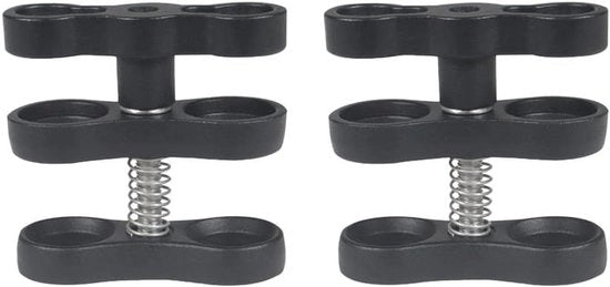 Set di Clip per Lampada da Sub per Aluminium, Kit di Sostituzione con Articolo a Gomito e Connettore a Sfera