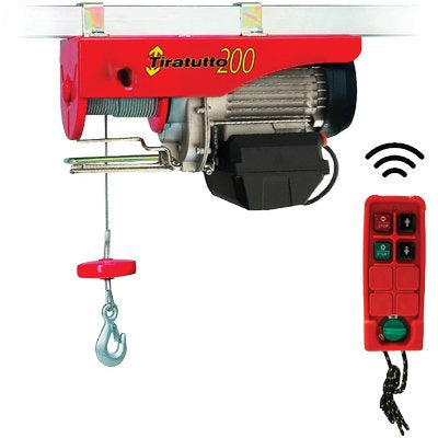 Paranco Elettrico Tiratutto Tt 125 Ts Europea 125 kg