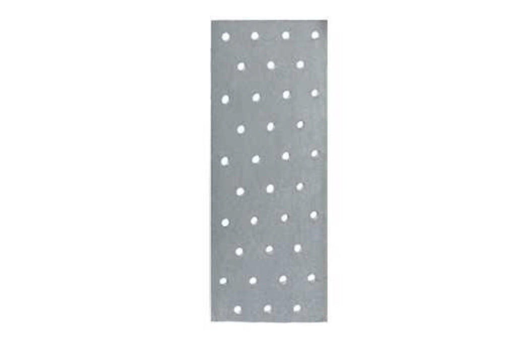 Giunto A Piastra Forato Fissaggio Mm2 100X200 Zincato Set 5 Pezzi - Masidef