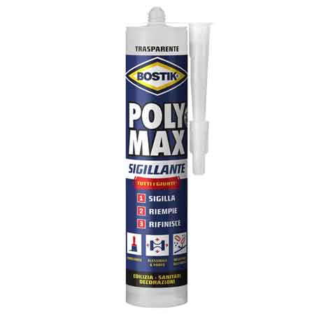 SIGILLANTE 'POLYMAX SIGILLANTE' 280 ml - Col. Grigio antracite - BOSTIK