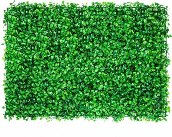 Piante artificiali - Giardino - Parete - Pannello - Buxus - Cespuglio da interni - Giardino posteriore