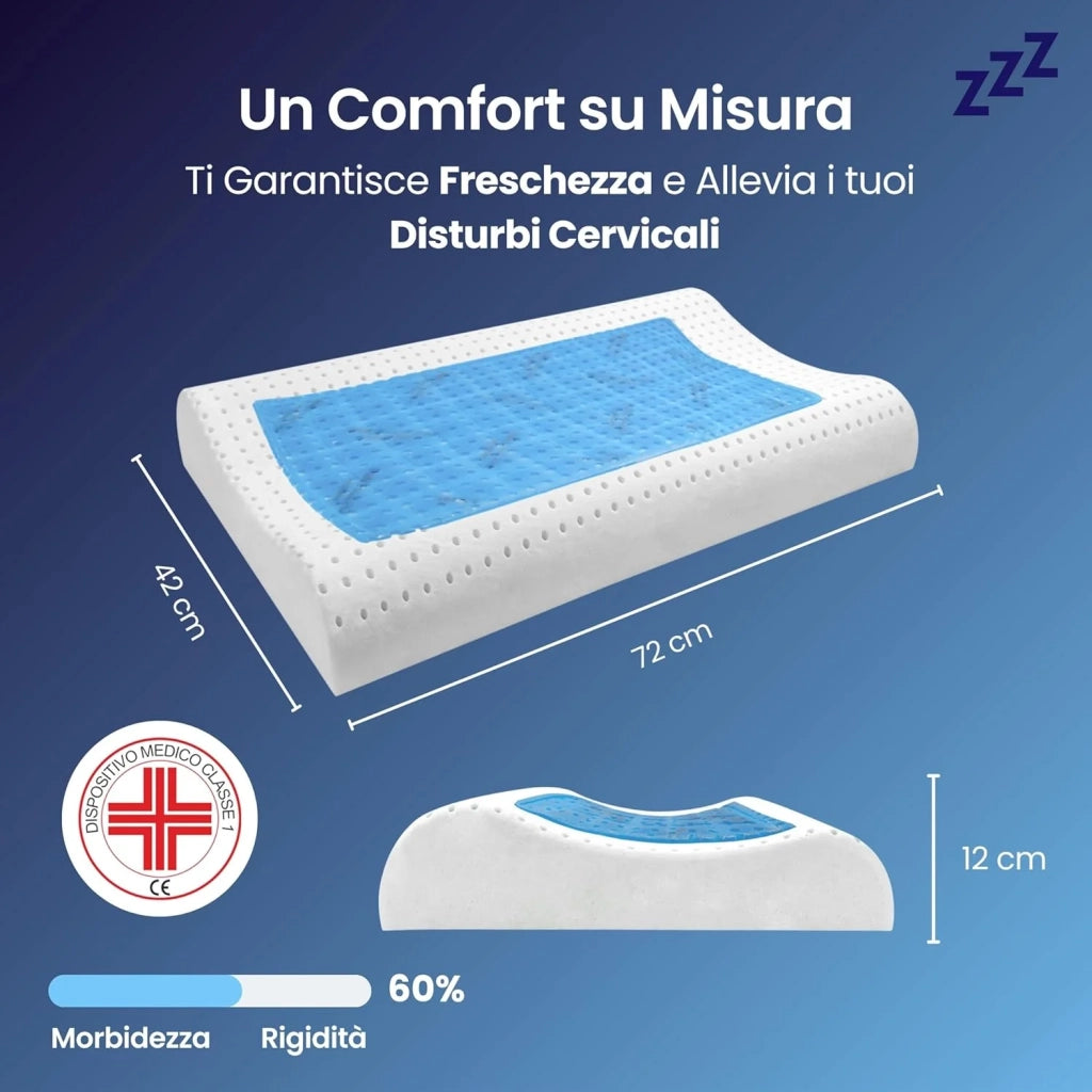 Coppia | Cuscini Termoregolatore - Cervicale - Poseidone & Kratos
