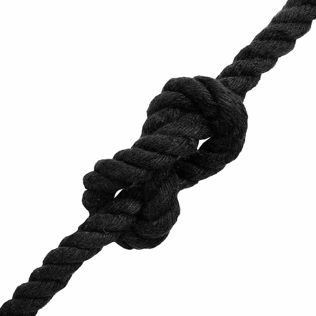 Corda | Fune Nero 1,2 x 1,2 x 2500 cm Cotone