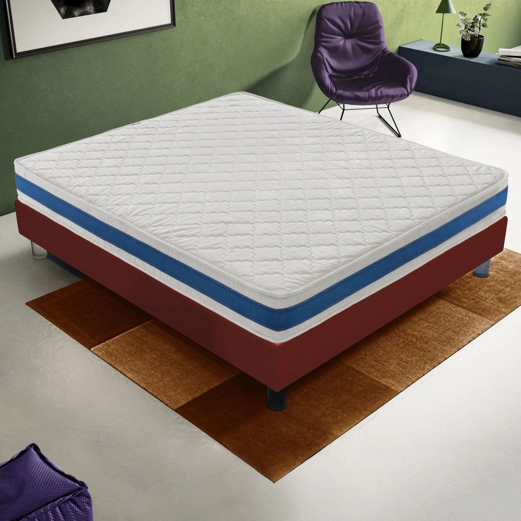 Materasso Matrimoniale 160x190 in Waterfoam - Ortopedico - reversibile - 11 zone di comfort  H3