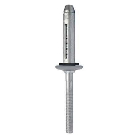 RIVETTO A STRAPPO TESTA BOMBATA CON GUARNIZIONE 5,2x19,1 mm - 250 pezzi- TECFI