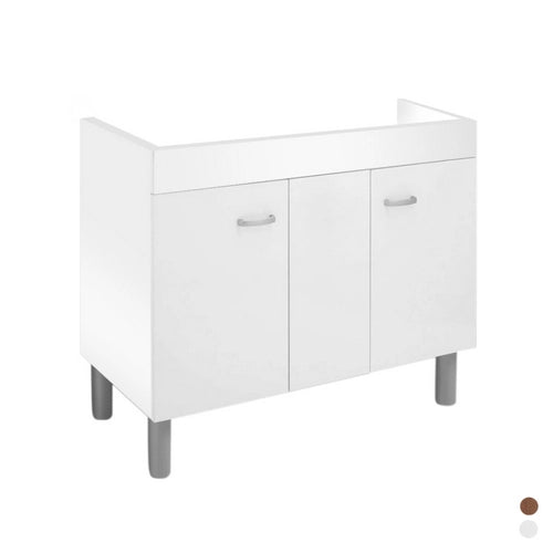 SOTTOLAVELLO IN KIT PER LAVELLO INOX 120X50- Teak x/lav. inox cm 120x50- DH- pezzi 1