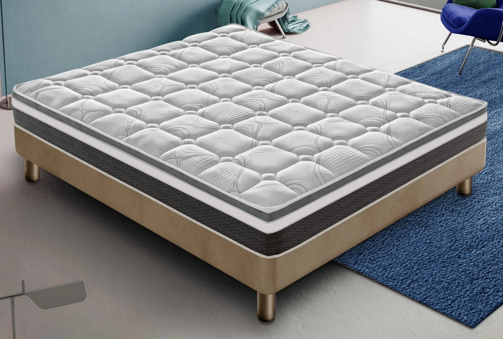 Materasso Matrimoniale 160x190 in Memory Foam - Altezza 20 cm - Ortopedico – Modello Anna