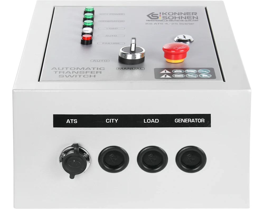 Interruttore di Trasferimento Automatico KS ATS 4/25 Inverter