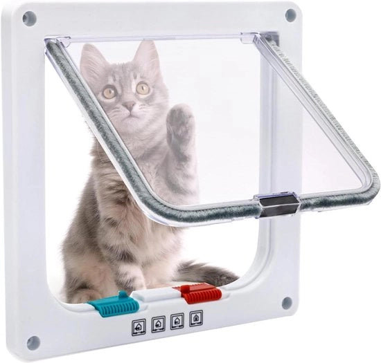 Porta di accesso per animali Sureflap Connect - Finestra per gatti chiusura automatica con rilevamento microchip