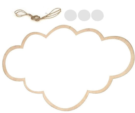 Specchio Decorativo per Bambino - Cielo - Acrilico - 38 x 25 cm - Leggero - 100% Nuovo - Specchio Decorativo