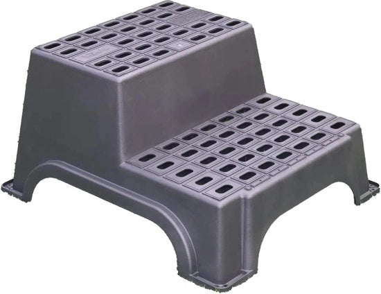 Supporto in plastica doppio per mazze da golf