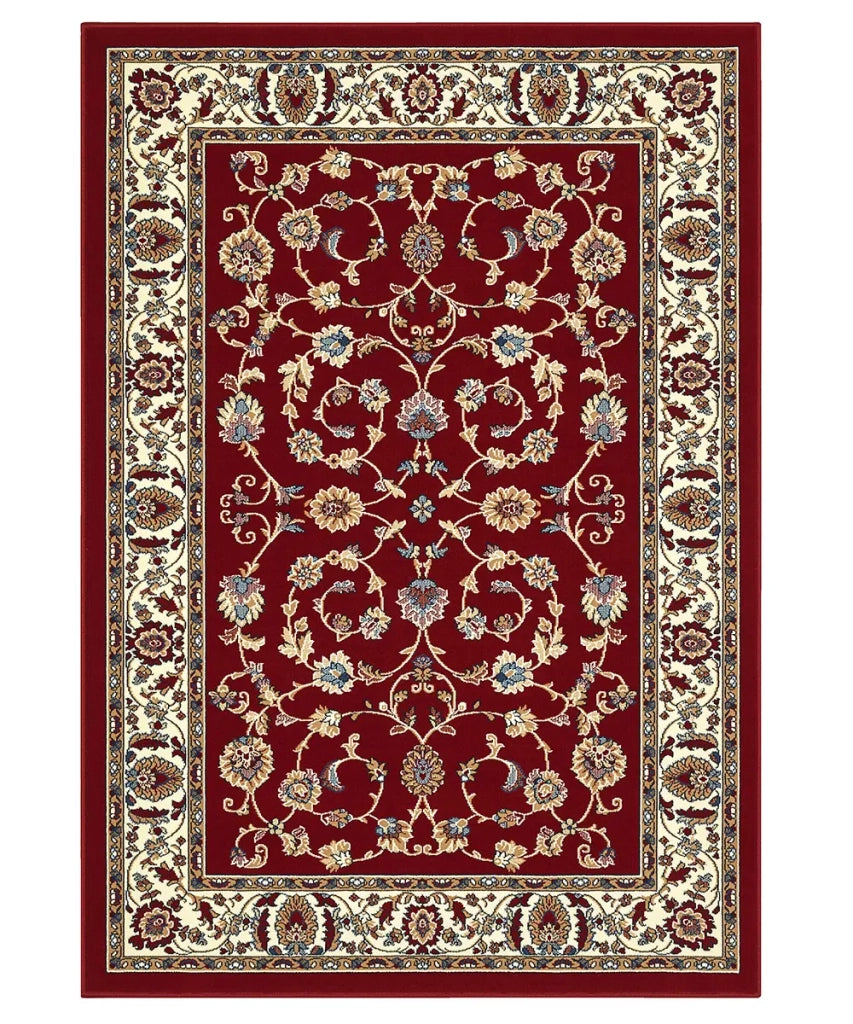Tappeto ROYAL SHIRAZ 2079 ROSSO cm.160x230 arredo casa disegno moderno geometrico arredo casa