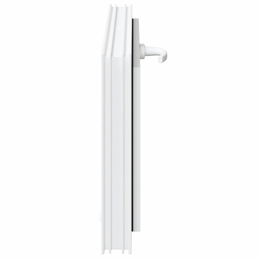 Finestra per Soffitta RISOR 80 x 40 cm PVC e Vetro Bianco 42047264