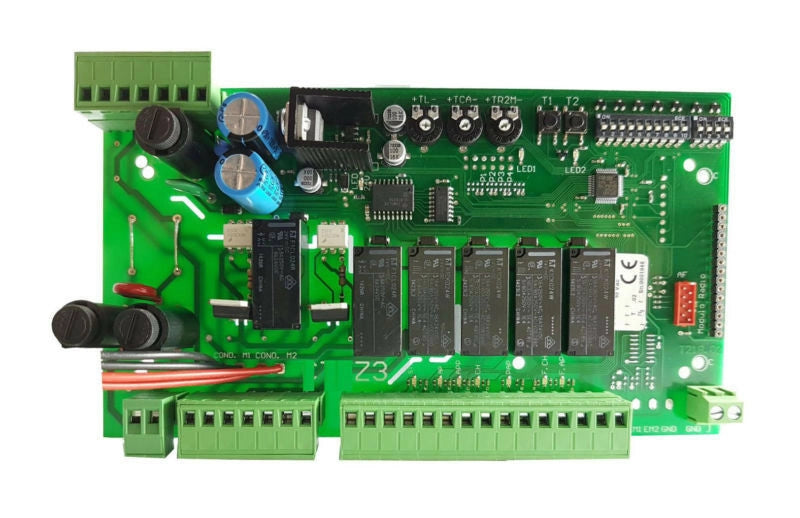 Quadro comando COMPATIBILE CON CAME ZA3 Cancelli due ante battenti e finecorsa