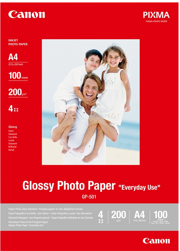 Canon Carta fotografica lucida GP-501 A4 - 100 fogli